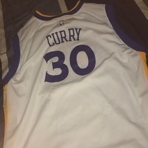 NBA Golden State Warriors Curry Jersey